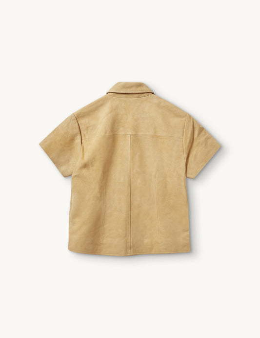 Suede Camp Shirt Pollen