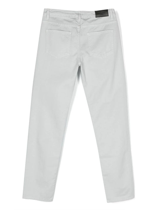 NEIL BARRETT KIDS Slim-Cut Cotton Jeans