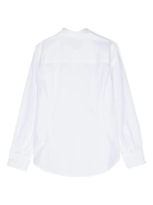 STELLA McCARTNEY KIDS Bow-detail Cotton Shirt