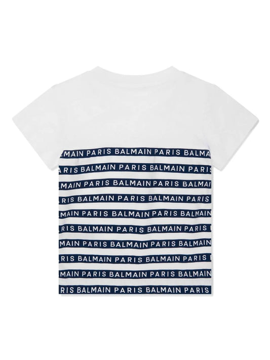 BALMAIN KIDS Logo-print T-shirt