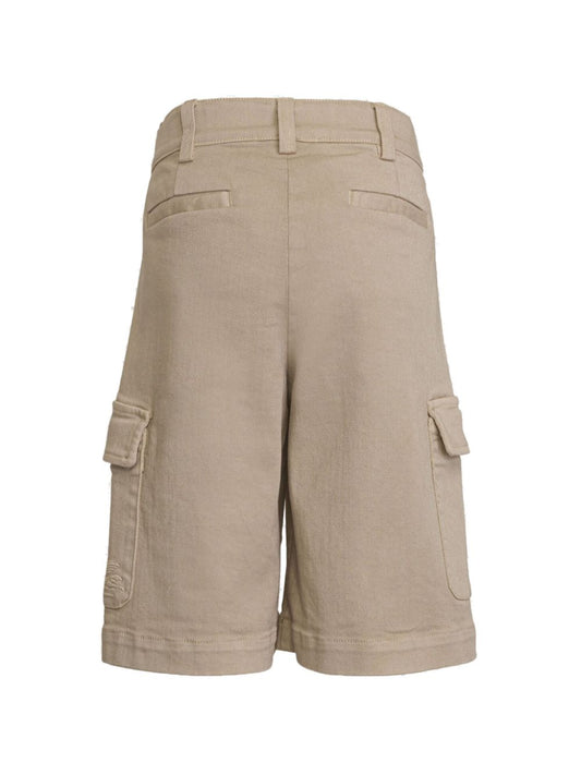 ETRO KIDS Logo-embroidered Cargo Shorts