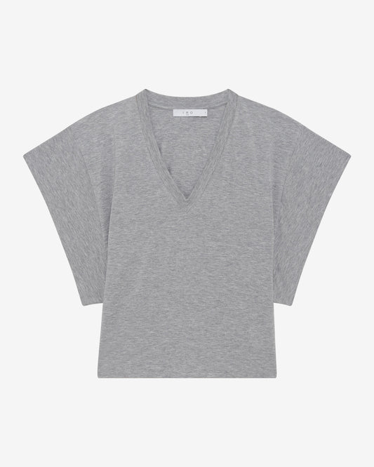 IRO BASILYA Oversized V-neck T-shirt