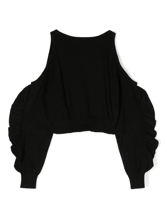 BALMAIN KIDS Logo-print Jumper