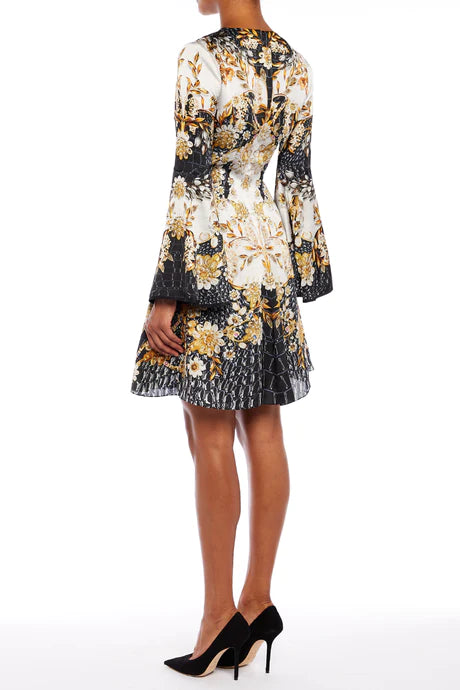 MARY KATRANTZOU Beam Dress Chandelier Filigree