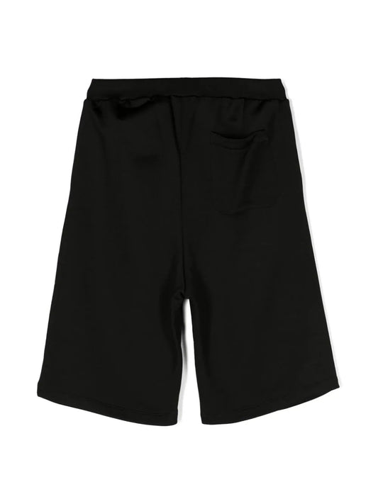 BALMAIN KIDS Logo-print Jersey Shorts