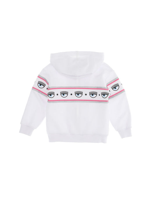 CHIARA FERRAGNI Maxi logomania hoodie