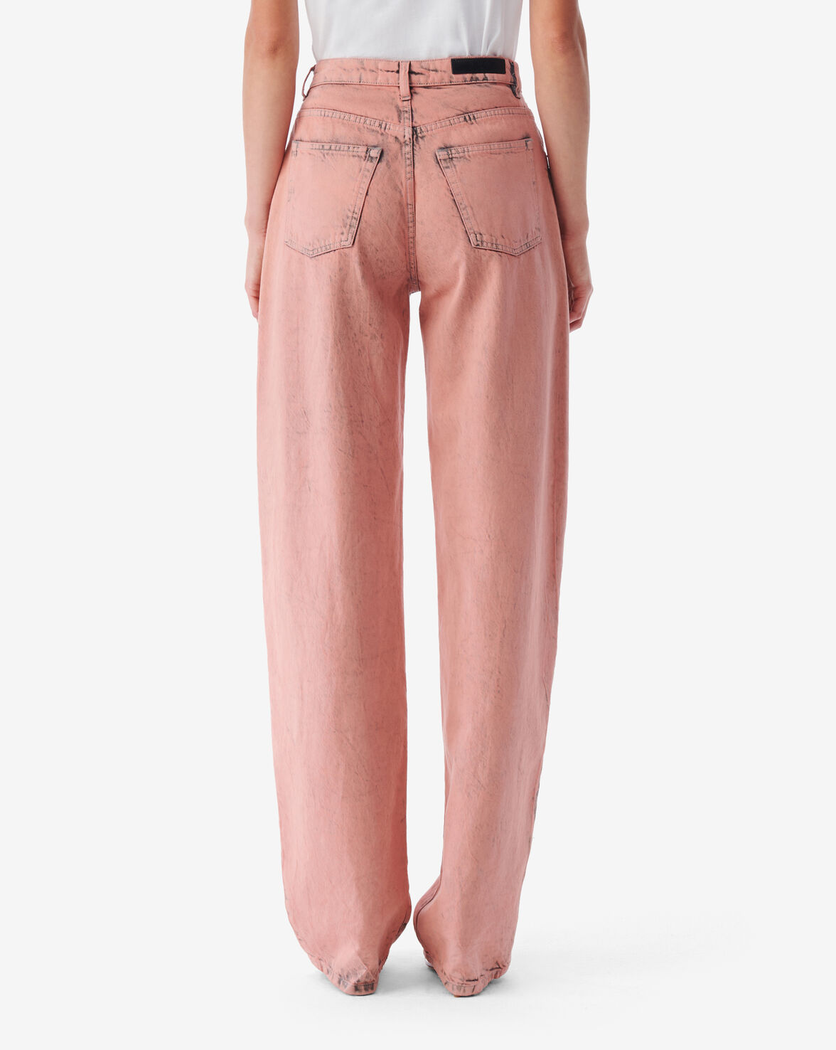IRO OLMO Carrot Jeans in Blush Pink