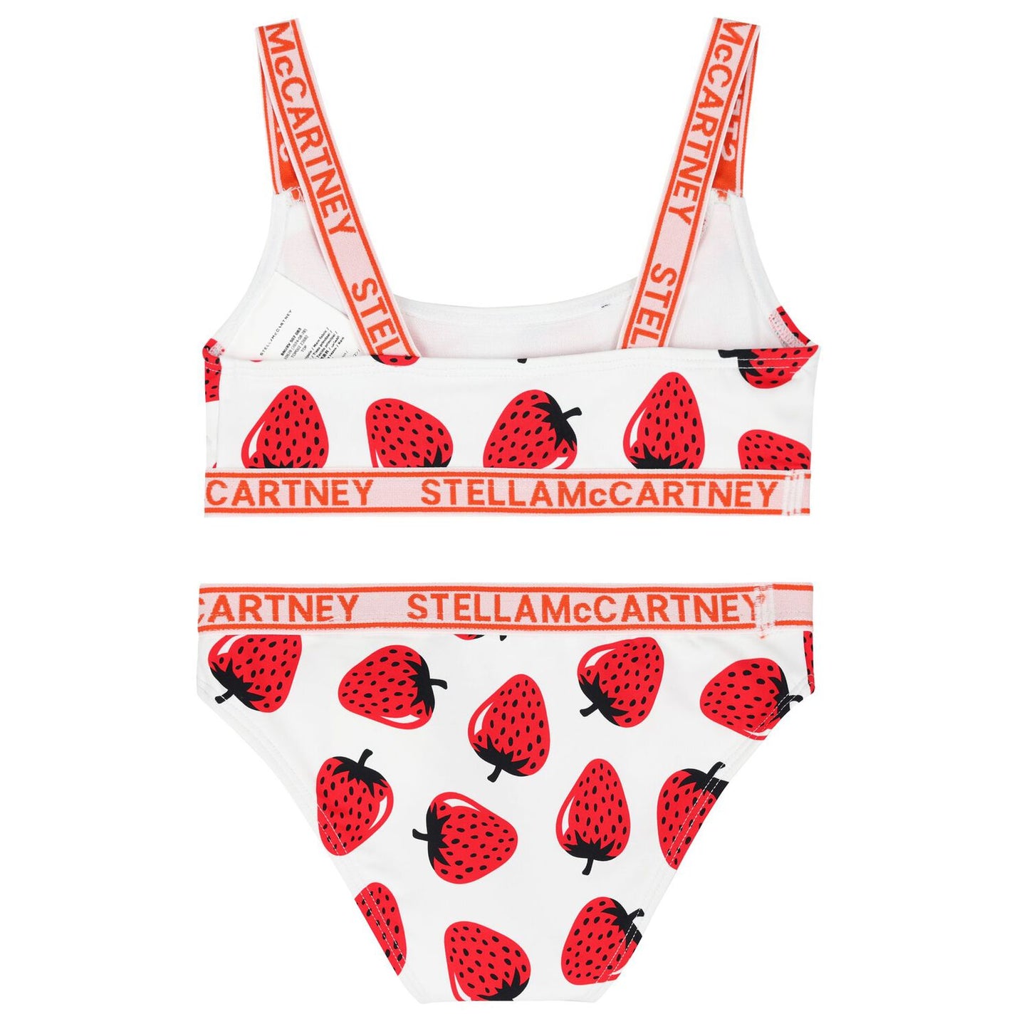 Girls Ivory Strawberry Bikini