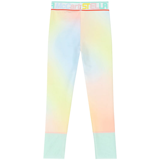 Multicoloured Logo Leggings