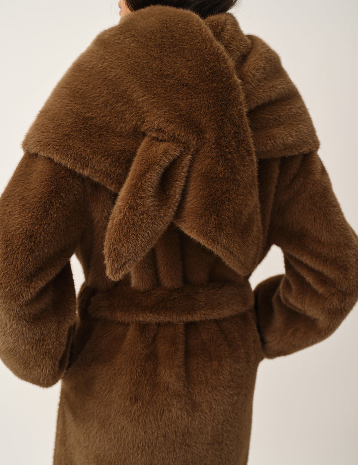 BIANCHI LONG BROWN COAT