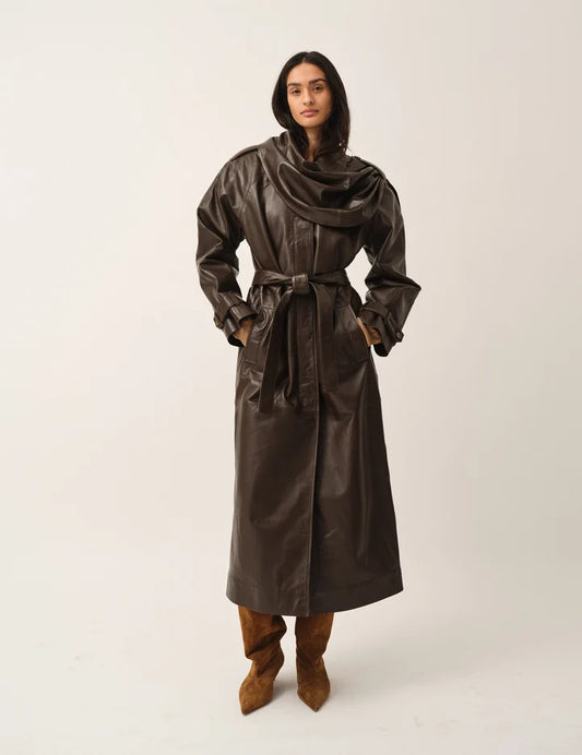 SOHO TRENCH CHOCOLATE