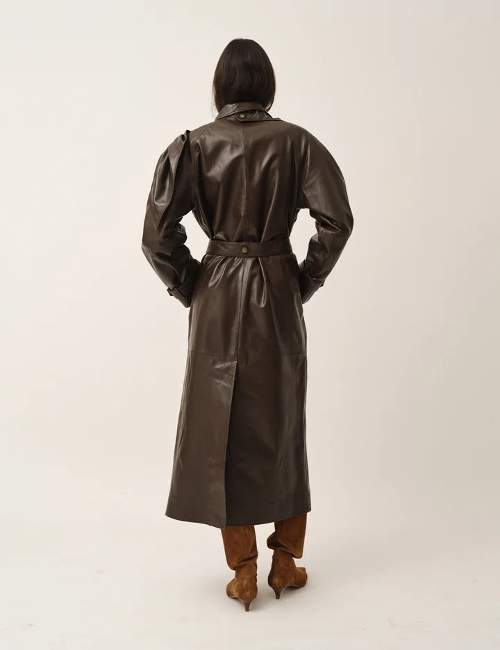 SOHO TRENCH CHOCOLATE