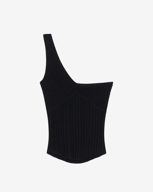 ASSYMETRICAL KNIT TOP