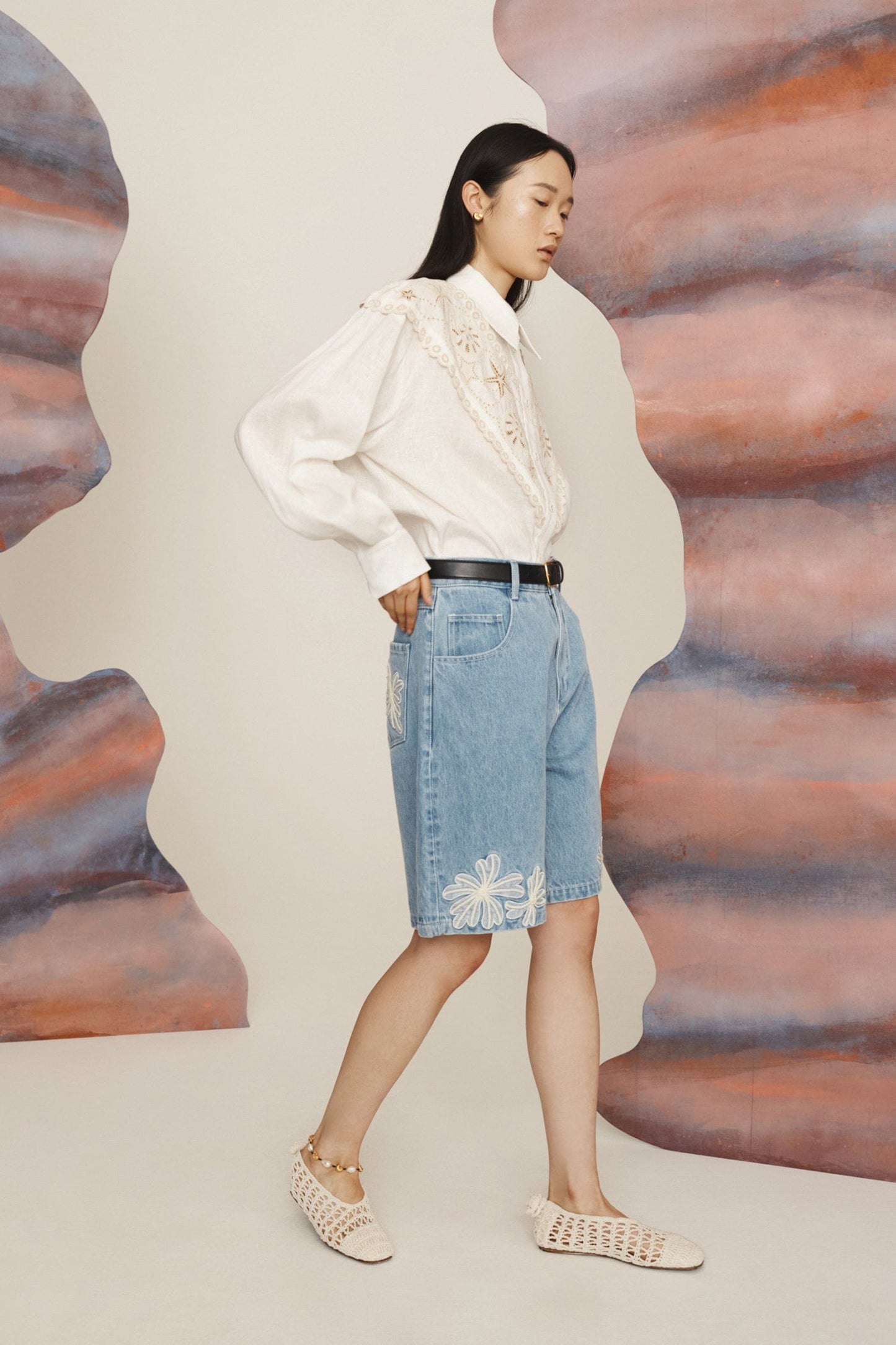 CHARLENE DENIM SHORT