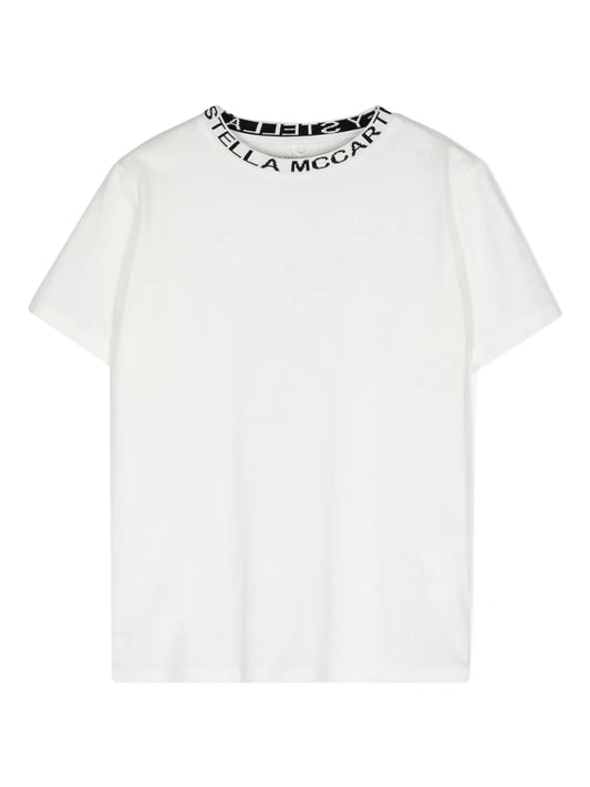 LOGO EMBROIDERED COLLAR T SHIRT
