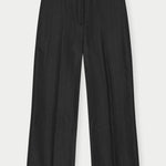 POWEL WOOL LOW WAIST PANTS- PIN STRIPES