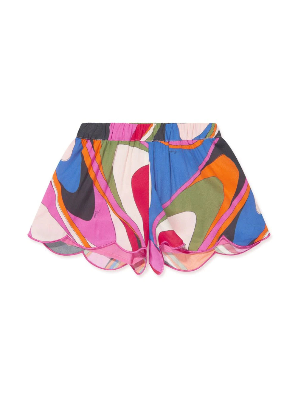 EMILIO PUCCI JUNIOR Onde-Print Shorts