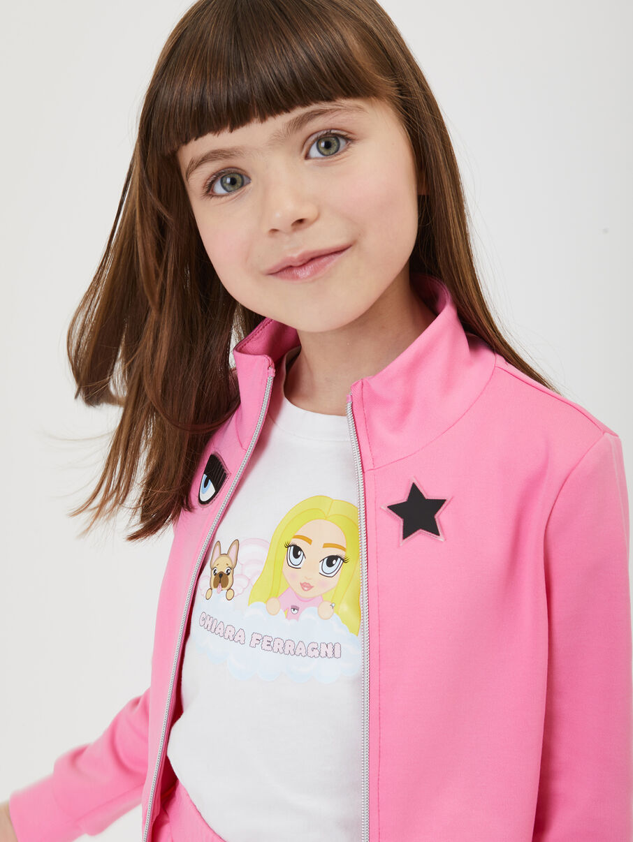 CF Mascotte and Matilda print T-shirt