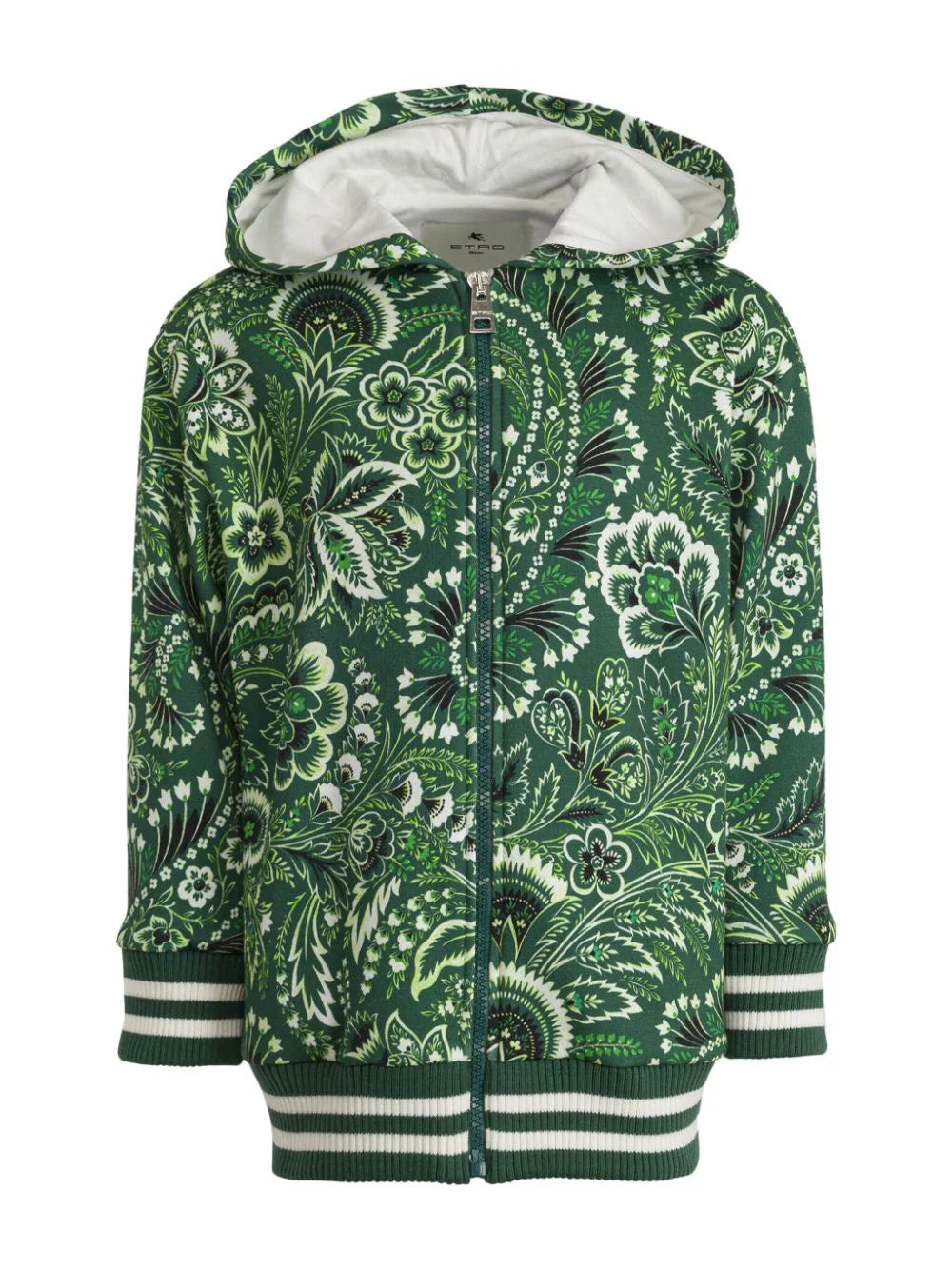 ETRO KIDS Paisley-print Zip-up Hoodie