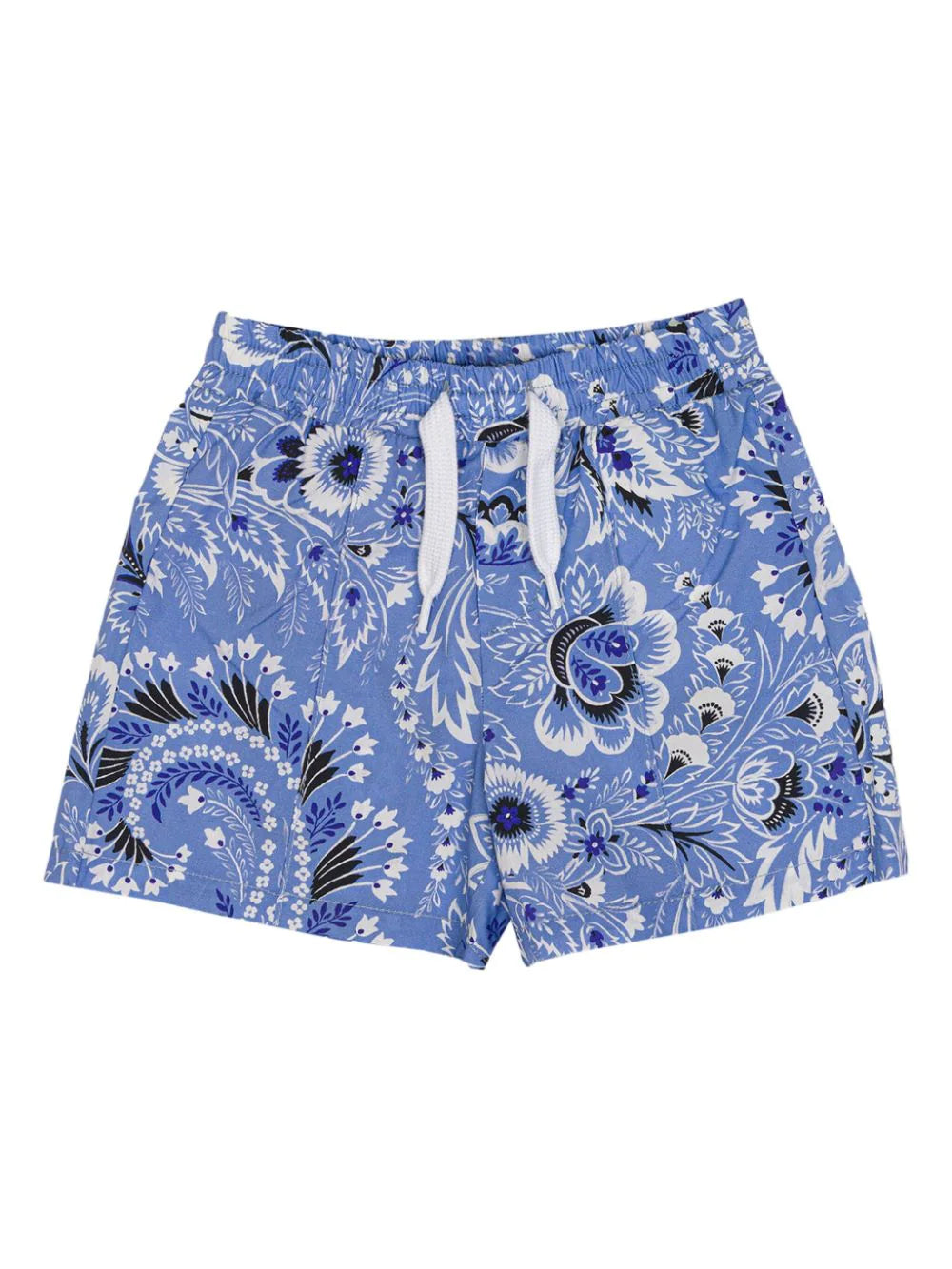 ETRO KIDS Pegaso-motif Drawstring Shorts