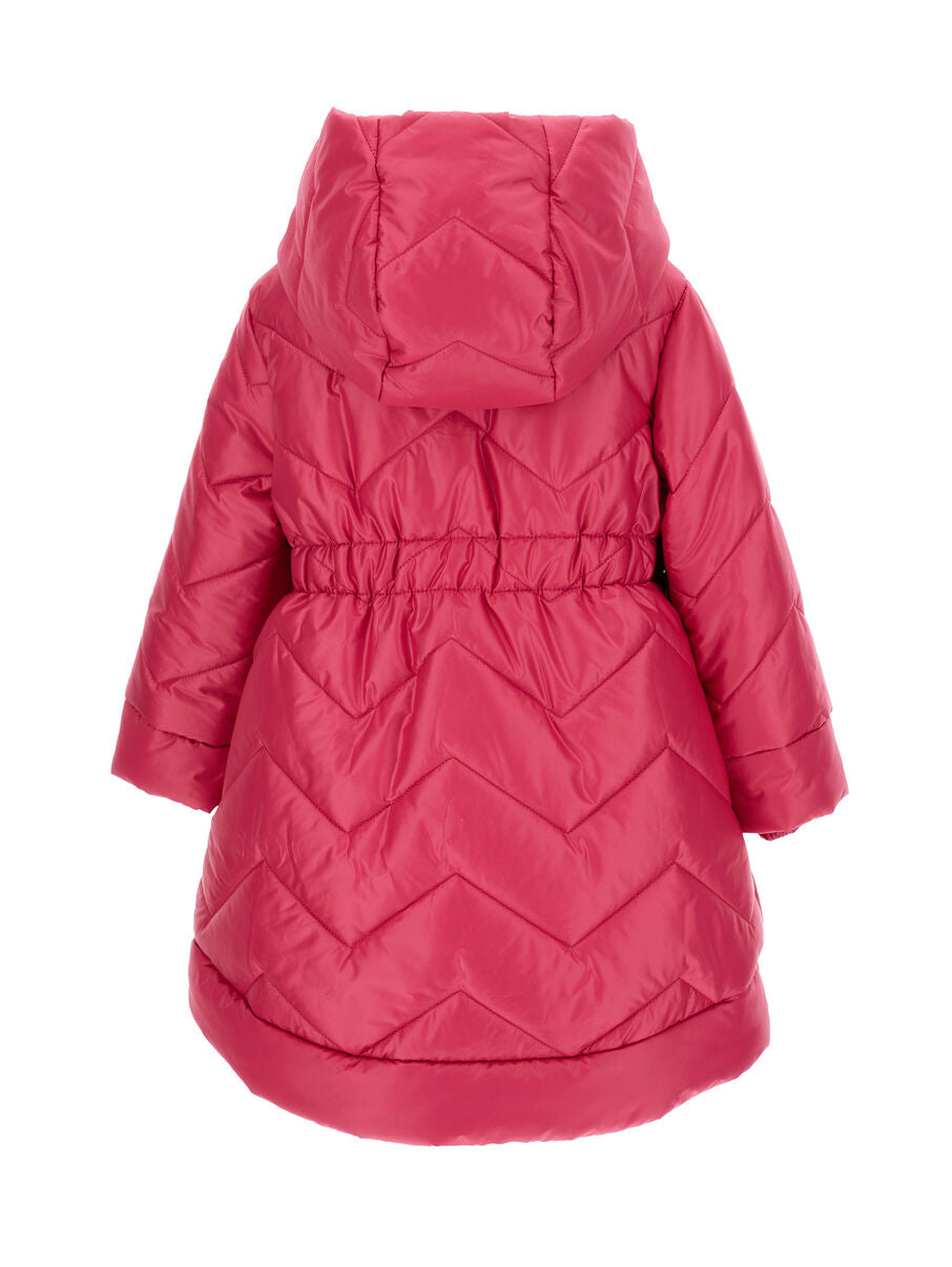 MONNALISA Quilted technical fabric down jacket