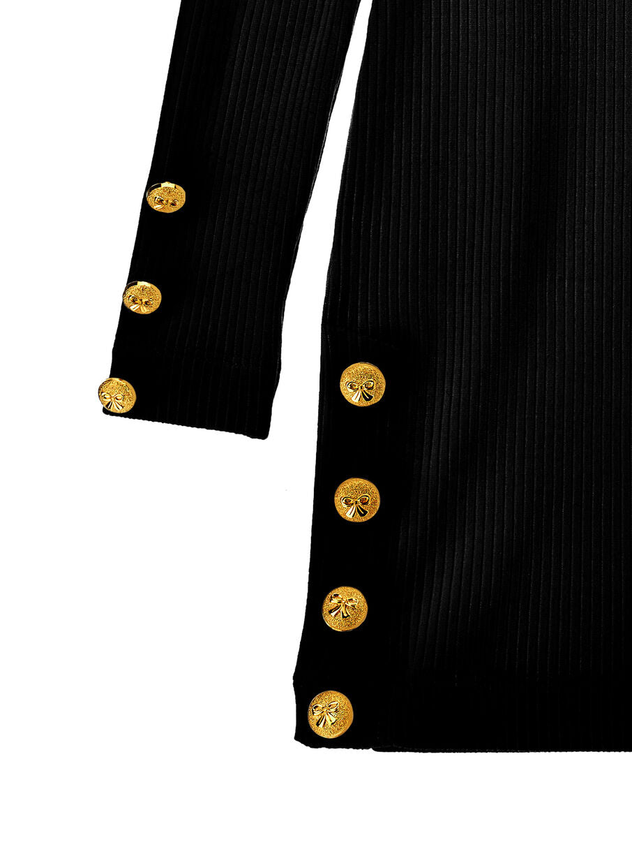 MONNALISA Viscose ribbed minidress