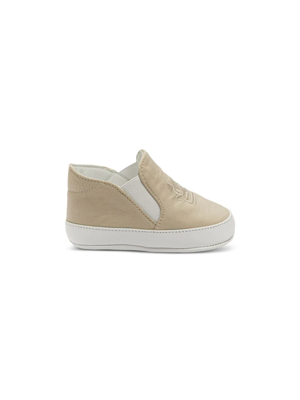 ETRO KIDS Pegaso-motif Slip-on Crib Shoes