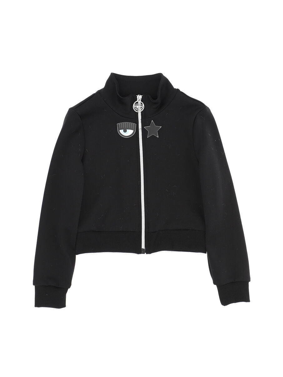 CHIARA FERRAGNI Eyestar Super-fit Sweatshirt