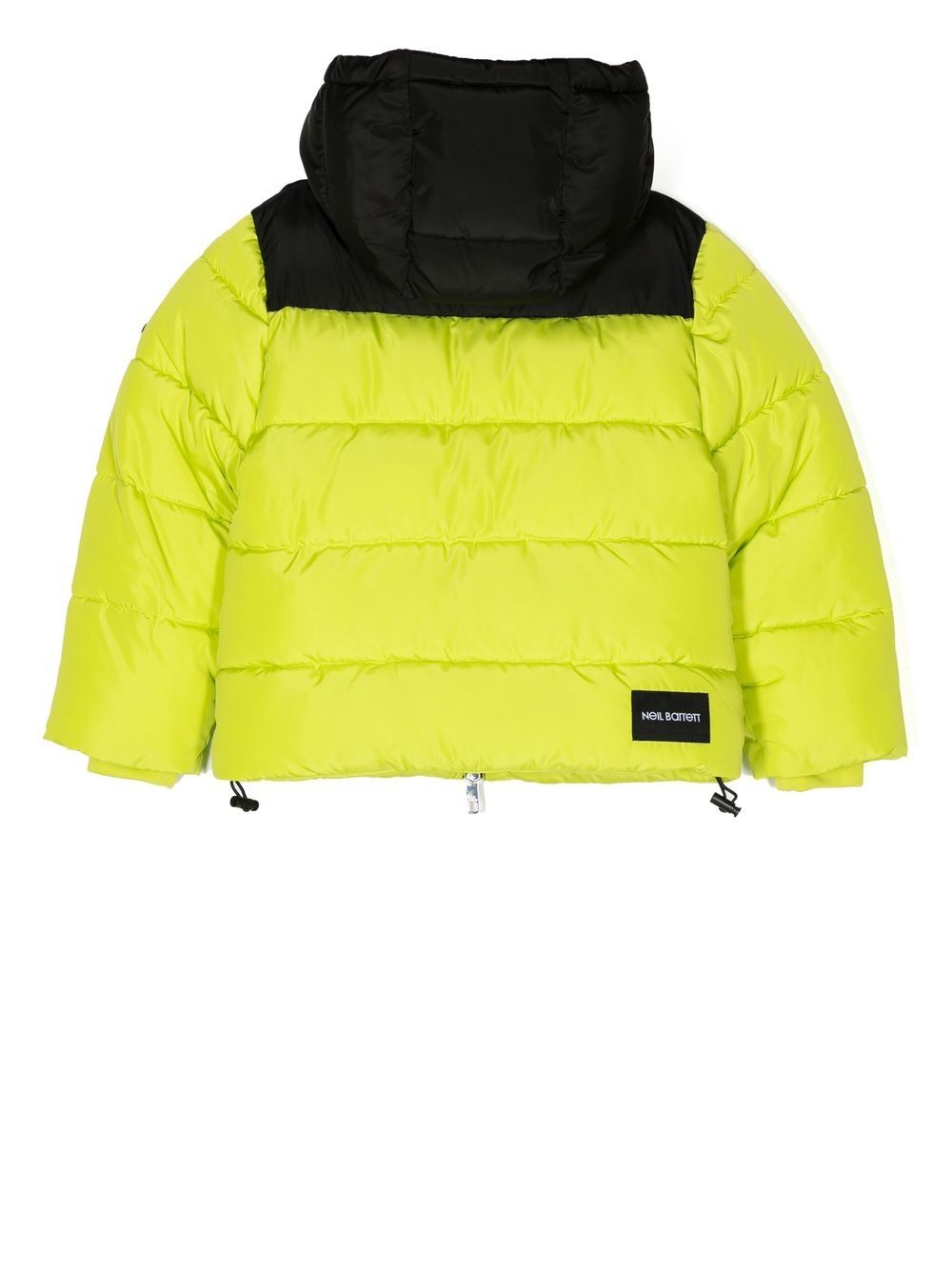NEIL BARRETT KIDS Colour-block padded jacket