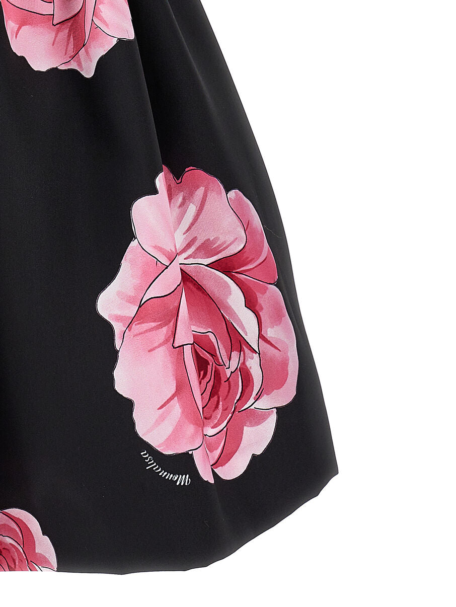 MONNALISA Rose mikado dress