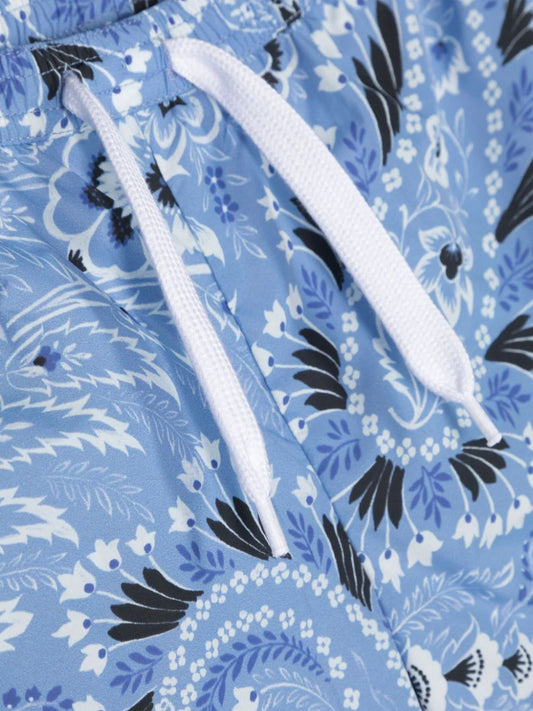 ETRO KIDS Paisley-print Swim Shorts