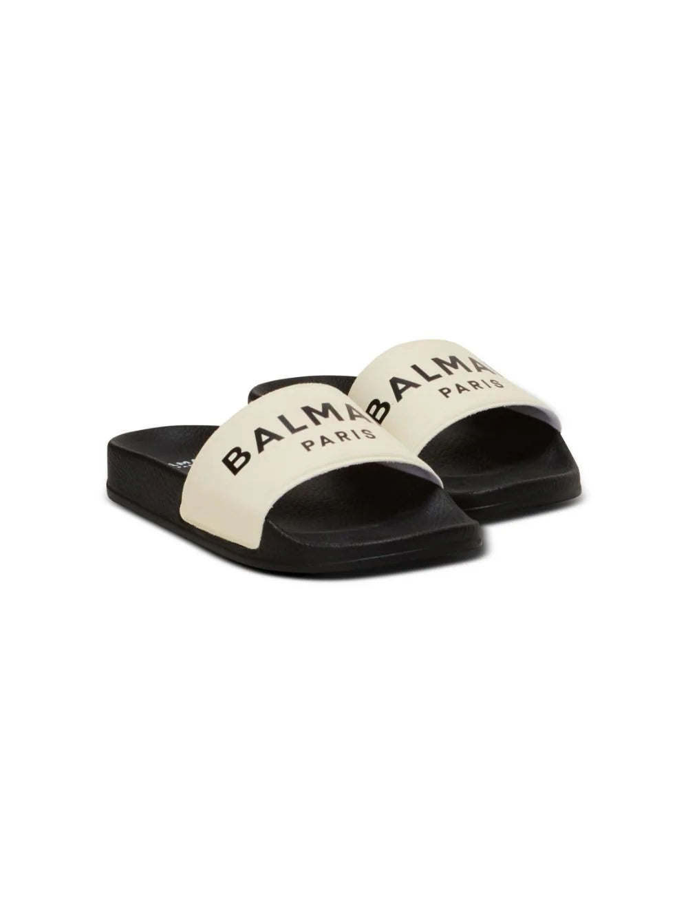 BALMAIN KIDS Logo-print Flat Slides