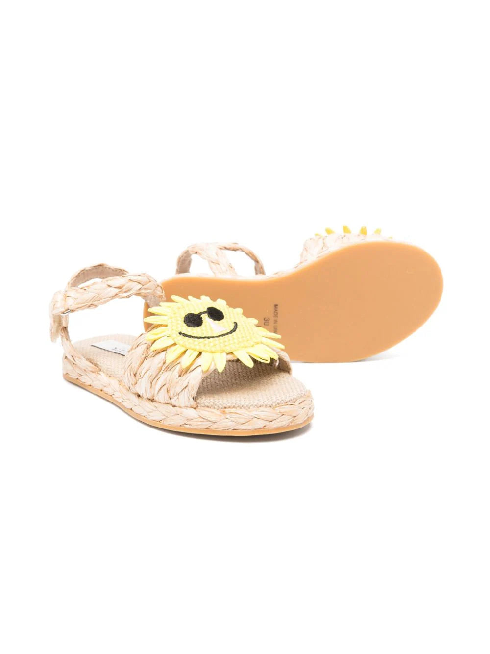STELLA McCARTNEY KIDS Sun-appliqué Slingback Sandals