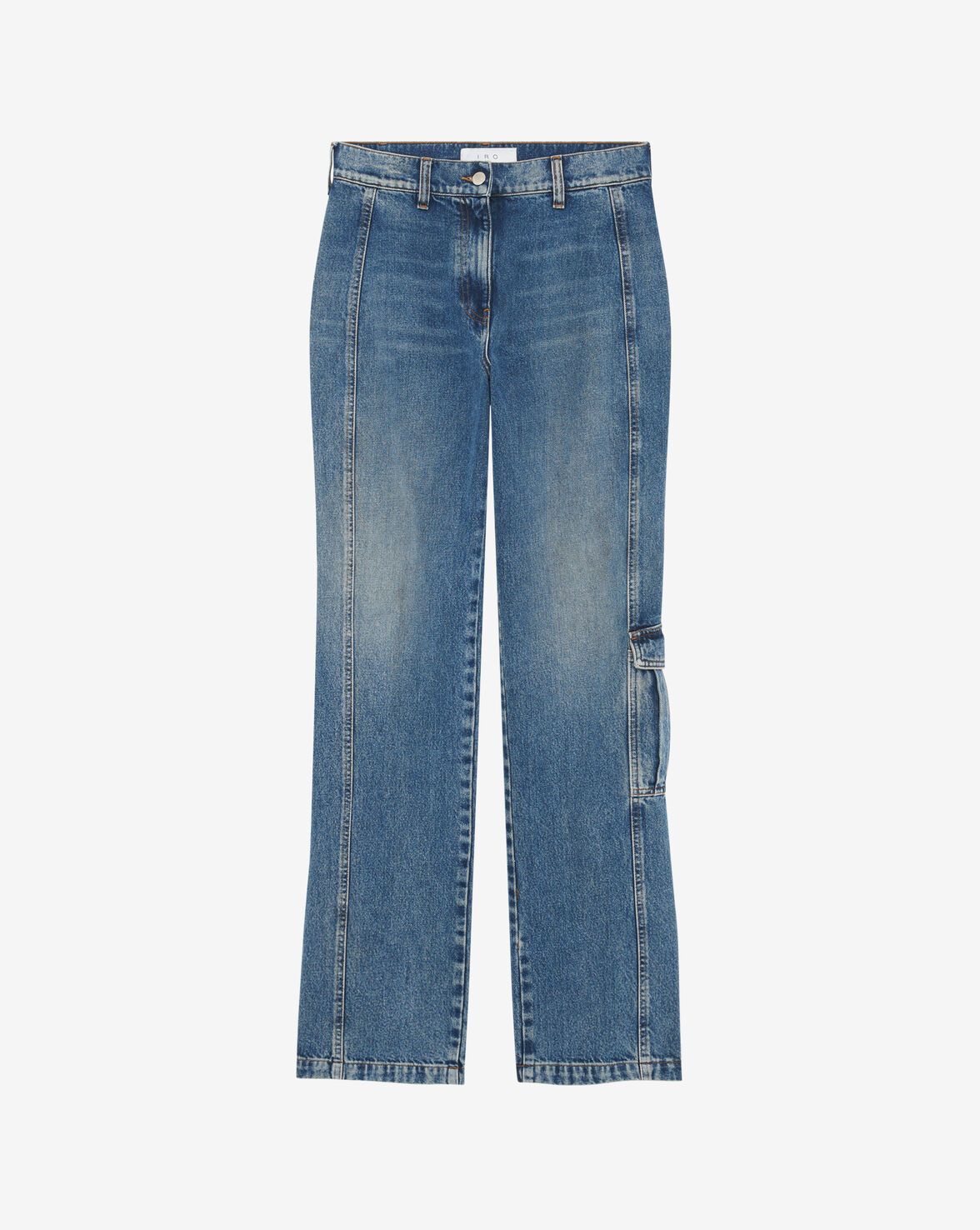 IRO NERINA High-waisted Faded Jeans