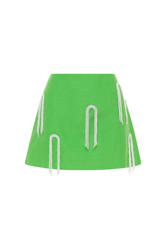 ALEMAIS DAZZLE MINI SKIRT