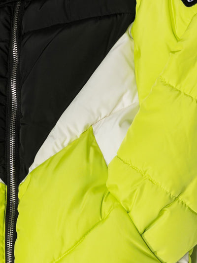 NEIL BARRETT KIDS Colour-block padded jacket