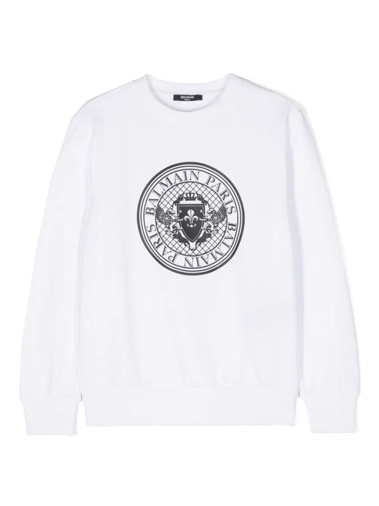 BALMAIN KIDS Coin-print Sweatshirt