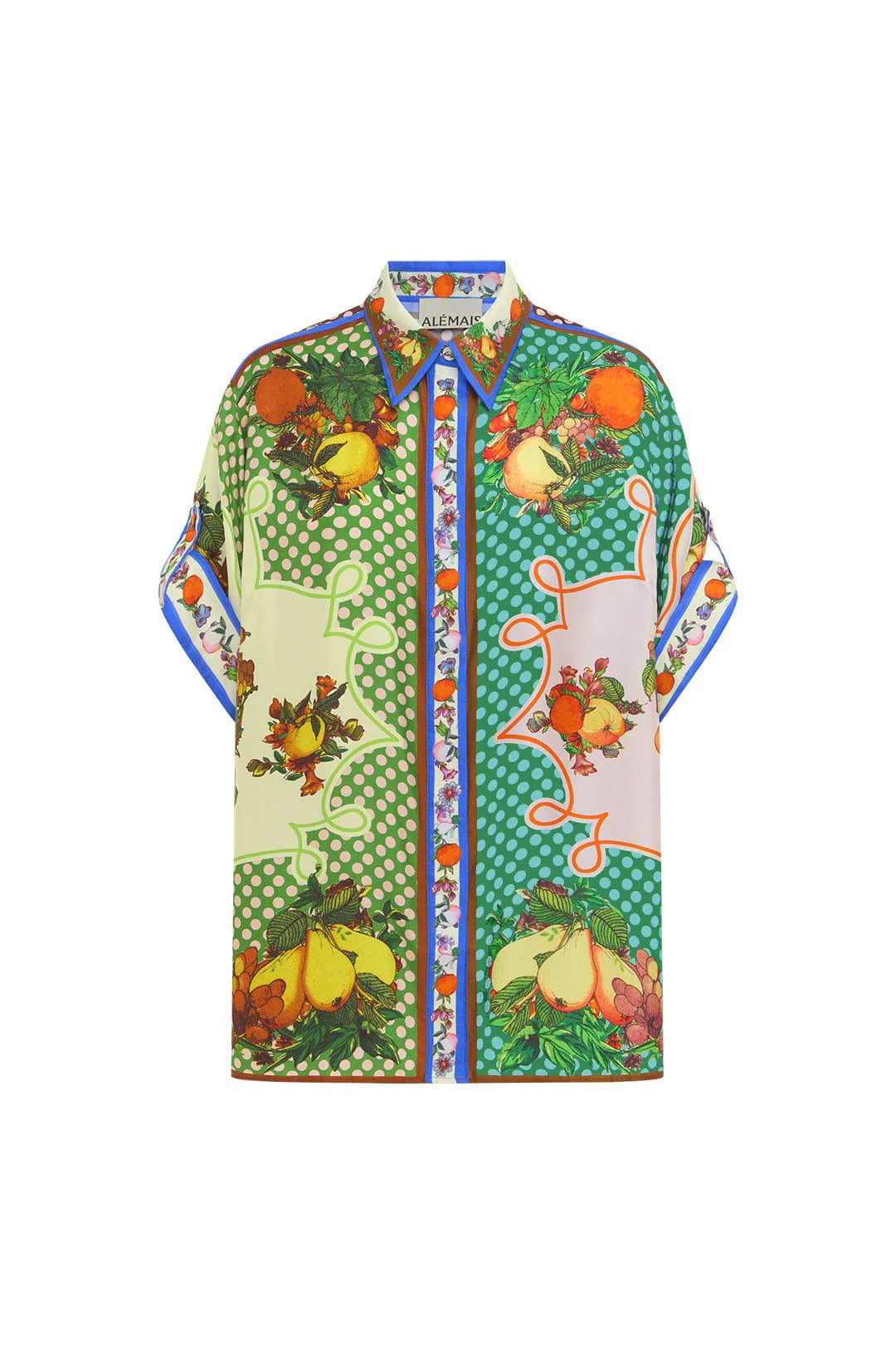 ALEMAIS LEMONIS SILK SHIRT