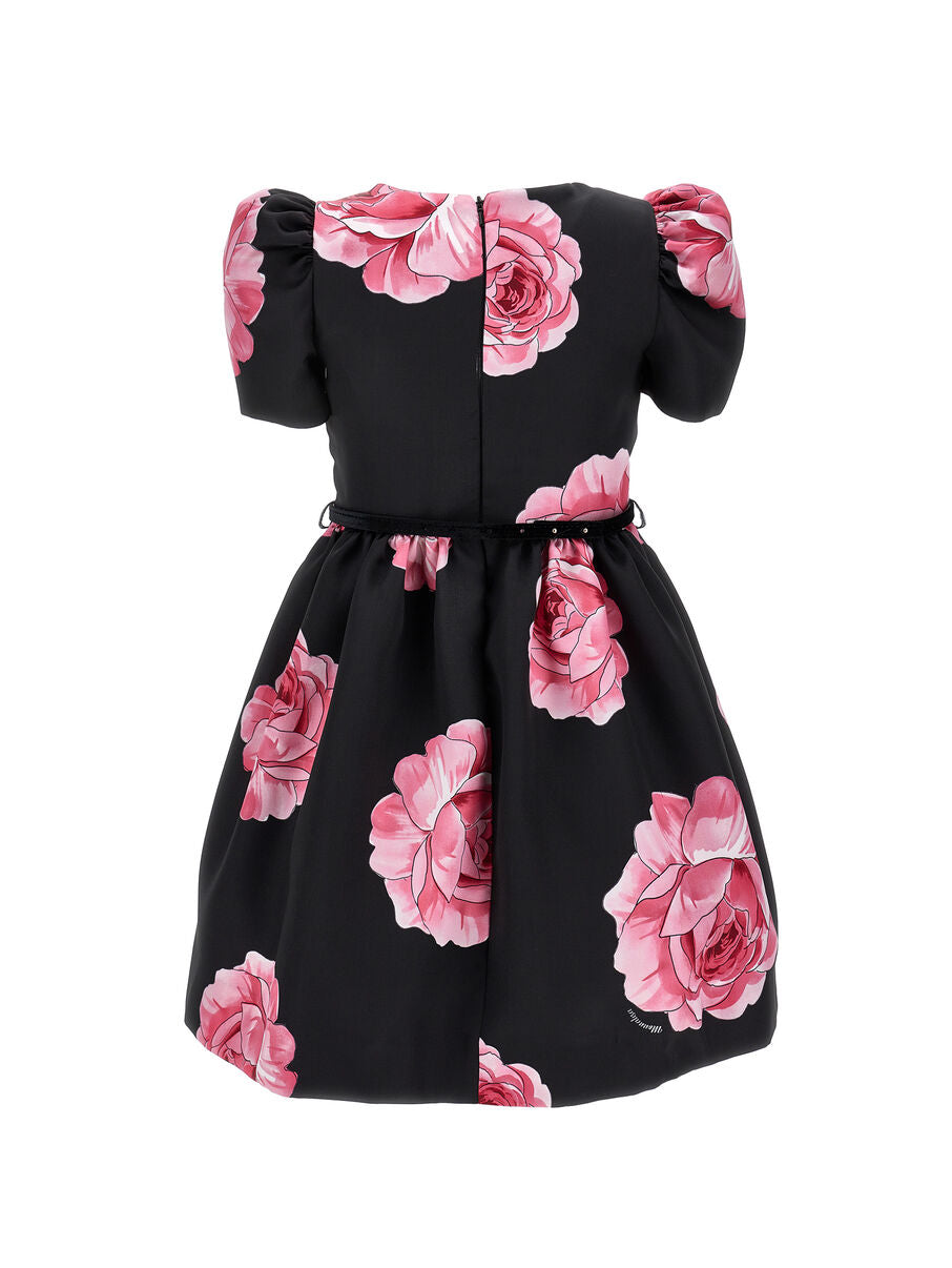 MONNALISA Rose mikado dress