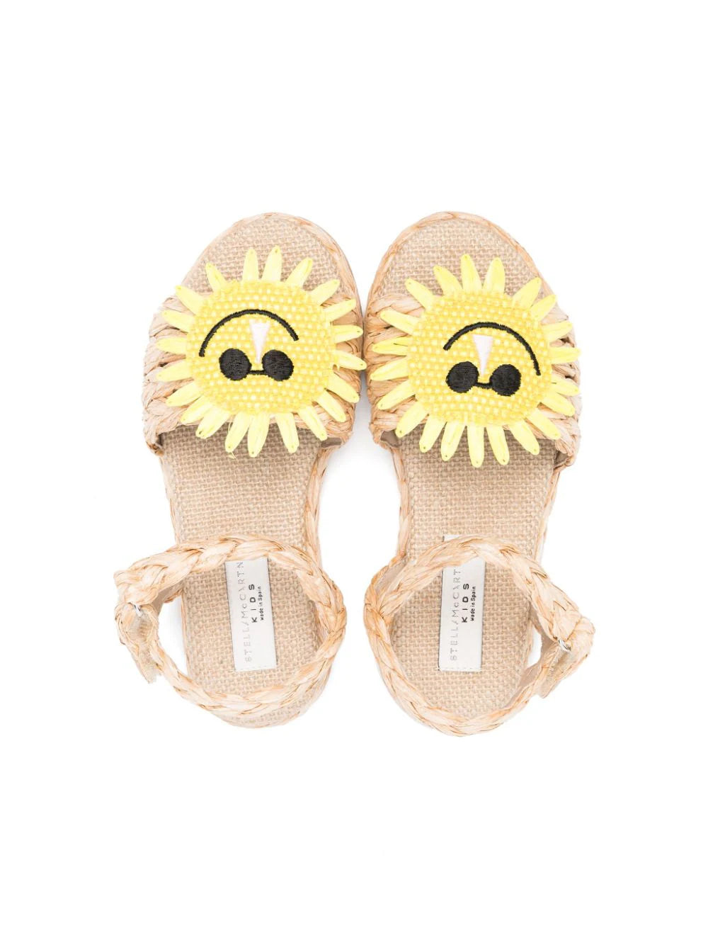 STELLA McCARTNEY KIDS Sun-appliqué Slingback Sandals