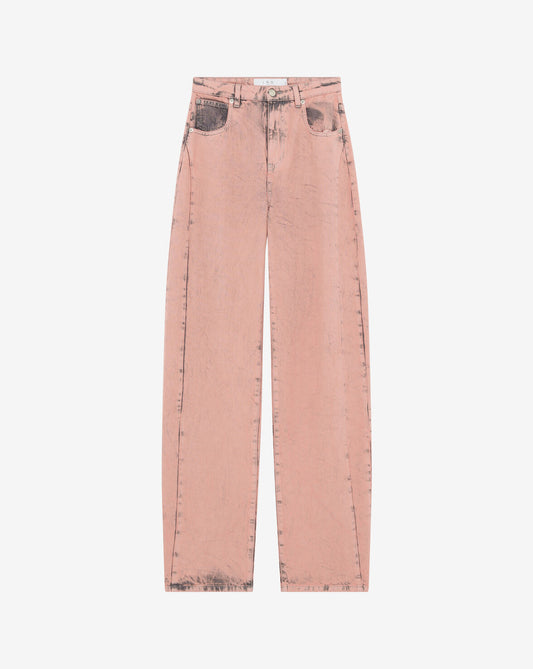IRO OLMO Carrot Jeans in Blush Pink