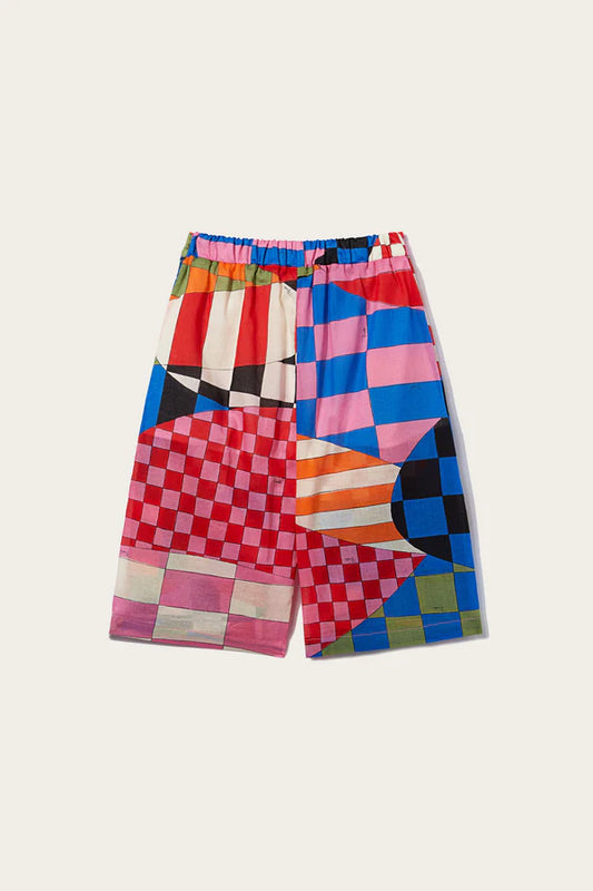 EMILIO PUCCI JUNIOR Giardino-Print Shorts