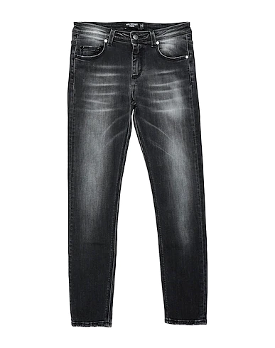 NEIL BARRETT KIDS Denim Trousers in Black