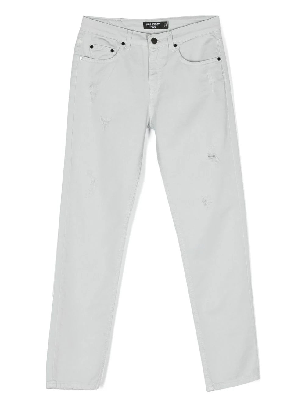 NEIL BARRETT KIDS Slim-Cut Cotton Jeans