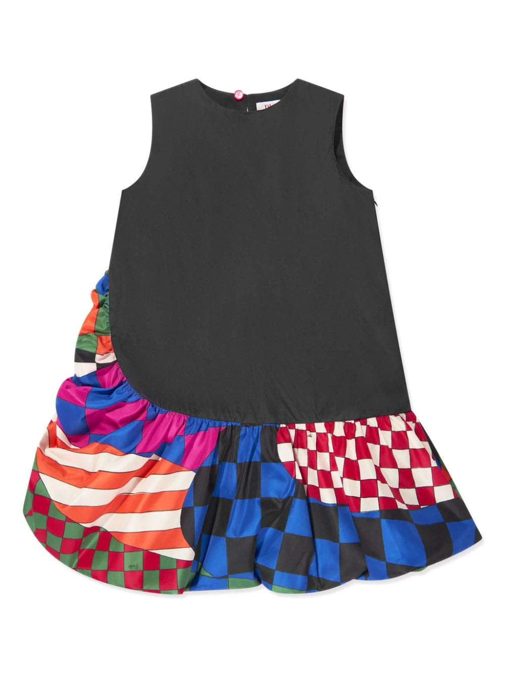 EMILIO PUCCI JUNIOR Printed Patchwork Dress