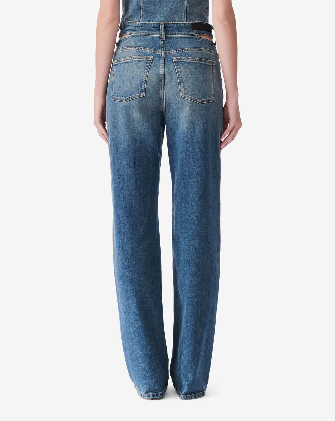IRO LAMBERTA  Oversized Cut-out Jeans