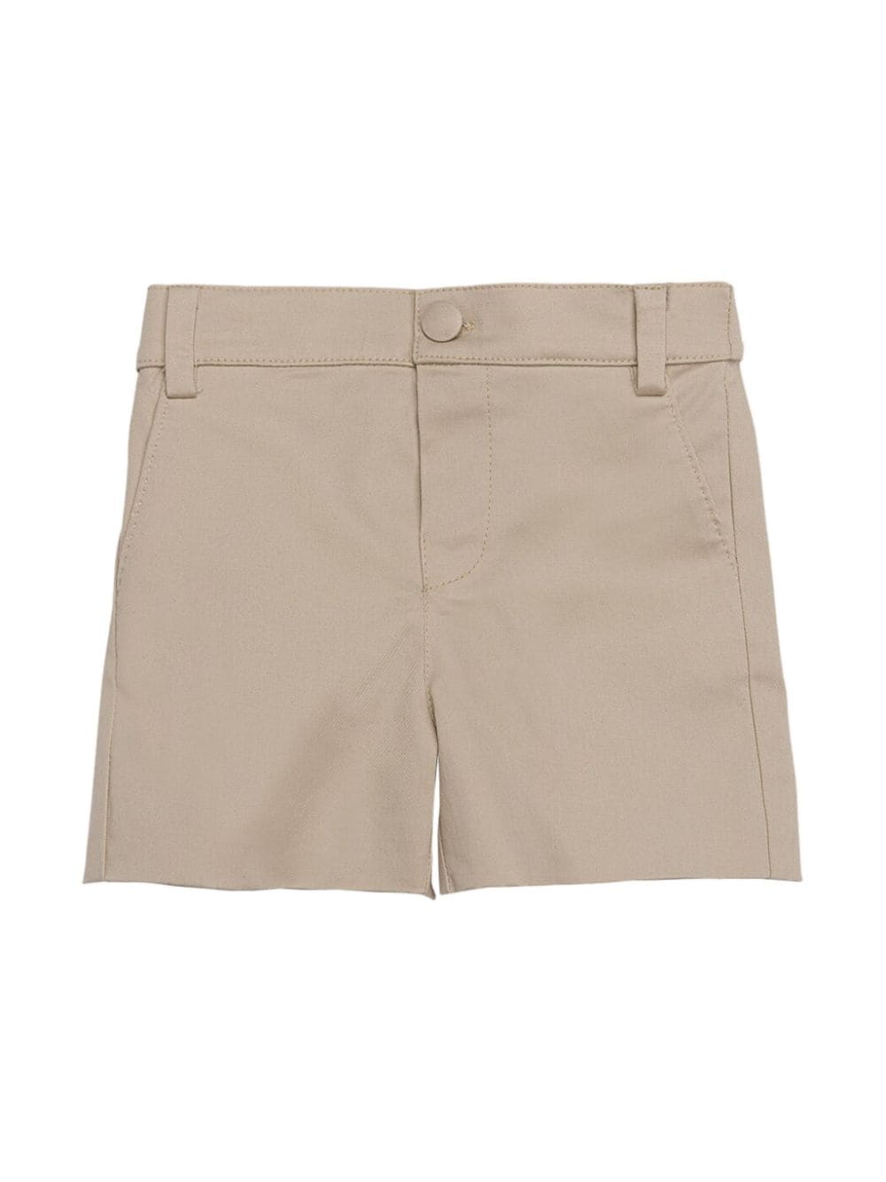 ETRO KIDS Embroidered Gabardine Shorts
