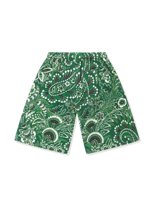 ETRO KIDS Paisley-print Bermuda Shorts