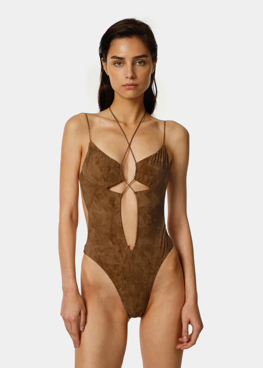 AMAZUIN LAYLA Obsidian  Swimsuit