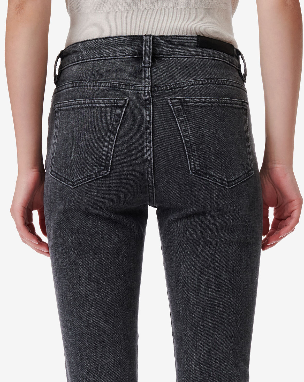 IRO GALLOWAY Black/Dark Grey Slim Fit Jeans